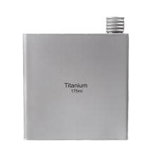 Portable Mini Titanium Hip Flask